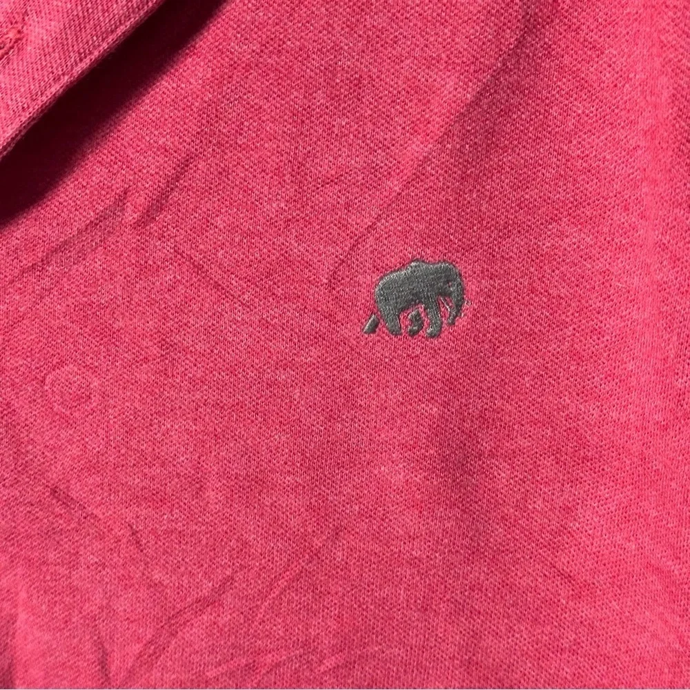 Banana Republic Men Casual Red/Orange‎ Polo Shirt Short Sleeve size Large.